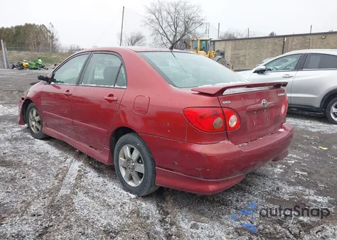 2007 Toyota Corolla S z USA, uszkodzony, nr VIN 2T1BR32E17C780633
